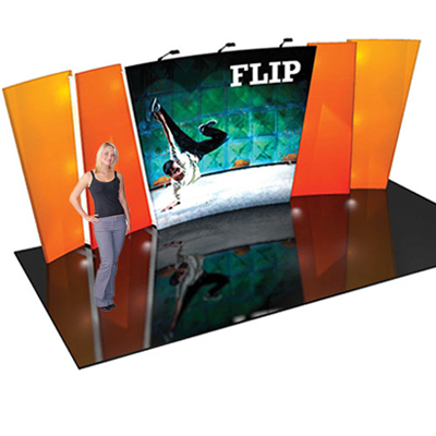 Flip Double Sided Display 