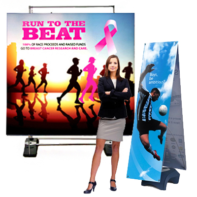 Outdoor Sign Stands